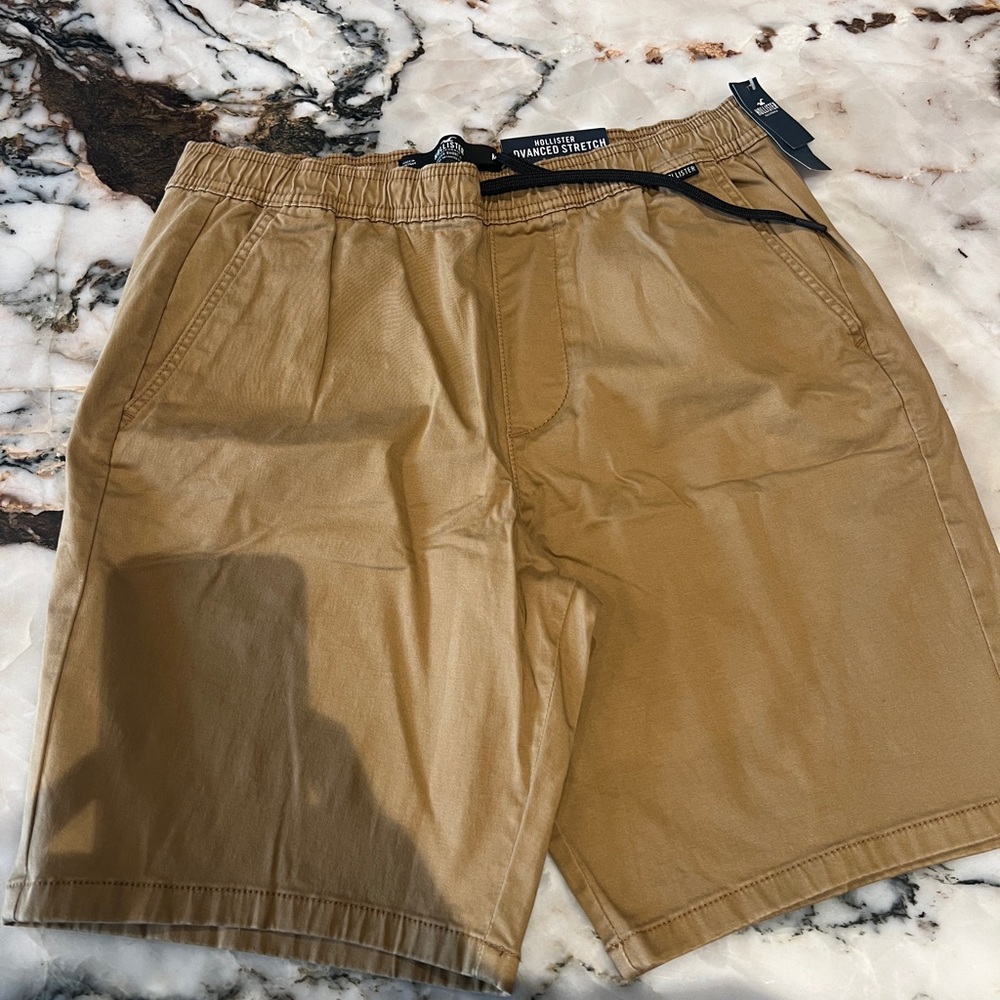 Haggar Tan Flat Front Shorts